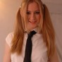 Free Porn Gallery Kristin dressed up as a School Girl!