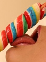 Madison shows off how she likes to use her tongue