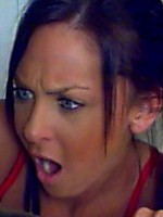 Ashley strips out of her cute lil pjs and plays with her monkey