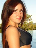 Krissy in a black bikini