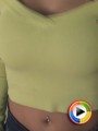Watch as the very busty Sweet Krissy jumps up and down in a tight top