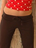 Kori in her PJs
