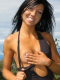 Trista gives a blowjob, gets fucked and jizzed on!