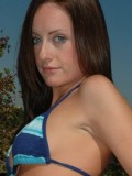 Kylies naked on the park bench